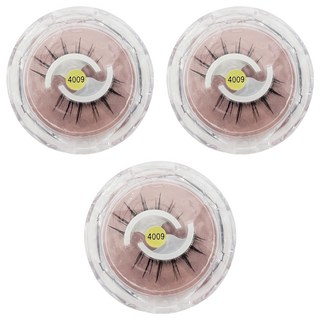 自黏假睫毛 Set 人造纖維材質 快速使用 簡單上手 網紅款, 網紅款,, 1組