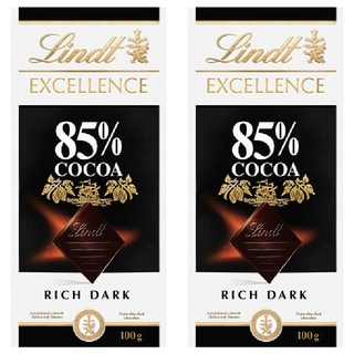 린트 엑설런스 85% 코코아 다크 초콜릿, 100g, 2개
