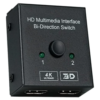 RONEVER 高清多媒體介面雙向切換器 52 x 49 x 23mm 59g, VPH-HDMI-SH1, 1個
