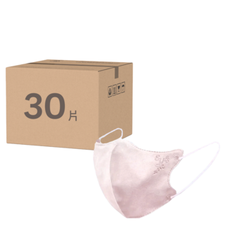 EYL'S 艾爾絲 醫療口罩 成人立體 13 x 11cm 106g, 30入, 1盒, 紫丁香