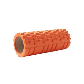 코멧 스포츠 3D 입체 EVA 마사지 폼롤러, 오렌지, 1개