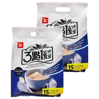 3點1刻 經典伯爵奶茶, 20g, 15包, 2袋