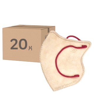 明基健康生活 幸福物語 成人款 極凍3D涼感力醫療口罩 凜紅耳繩, 奶茶色, 10片, 2盒