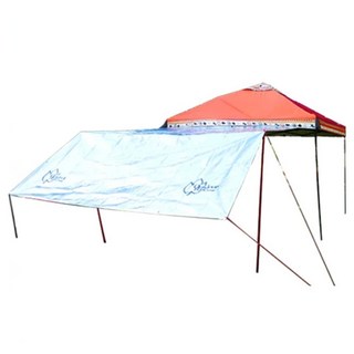 Outdoor Base 直角客廳帳 抗UV冰涼墊 防水遮光隔熱保暖 抗UV達100% 抗紅外線達99.97%以上, 單色, 約300X420X360(高)cm, 1個