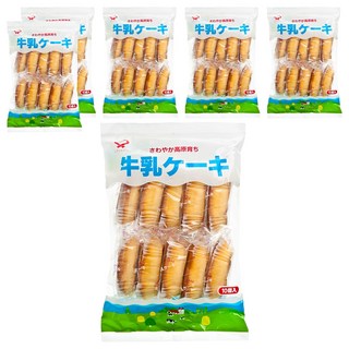 Shiawasedou 牛奶蛋糕, 6個, 180g