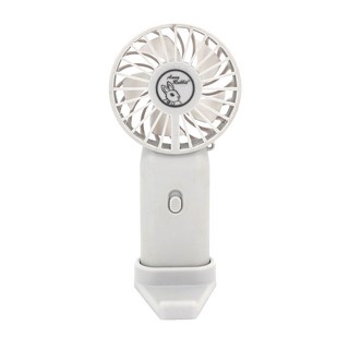 Anny Rabbit 安妮兔 手機座隨身風扇, 可放桌面/手機, 方便攜帶, HD-S184AN, 白色