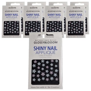 GLOSSYBLOSSOM Super Prime 美甲貼紙, 花, 9件