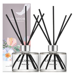 COCODOR 珂珂朵爾 經典擴香瓶, 白麝香, 200ml, 2瓶