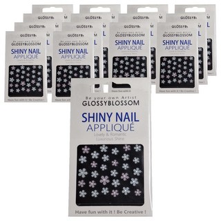 GLOSSYBLOSSOM Super Prime 美甲貼紙, 花, 15件