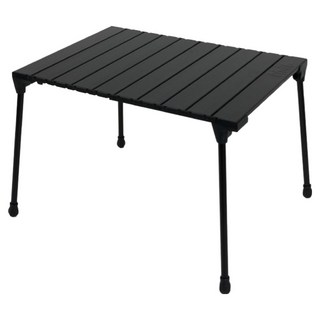 Nuit 努特 擁抱戶外休閒時光 小拾光蛋捲桌 附收納袋 NTT86BK, 黑色