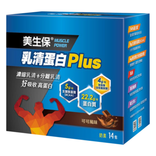 SENTOSA 三多 美生保乳清蛋白Plus 奶素, 420g, 1盒