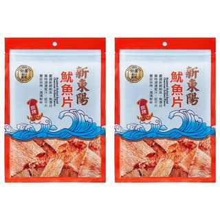 新東陽 魷魚片 炭烤, 80g, 2包