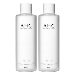 AHC Prep + Reset 微粒卸妝潔膚水, 255ml, 2瓶