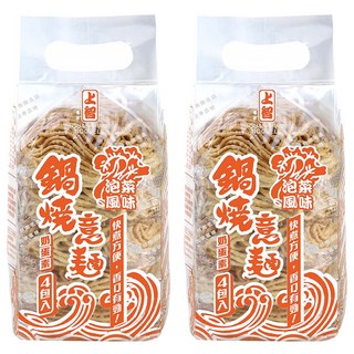 上智 鍋燒意麵 泡菜風味 湯麵炒麵都適合 彈牙滑順好入口, 280g, 2袋