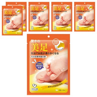 MY SCHEMING 我的心機 馬油滋養修護足膜, 2片, 30ml, 6包