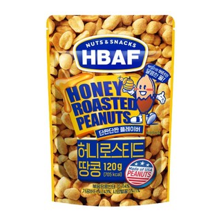 HBAF 蜂蜜奶油味花生, 120g, 美國製, 1包