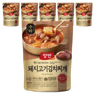 양반 동원 수라 돼지고기 김치찌개, 460g, 6개