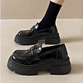 Aboutshoe 女性增高厚底基本款樂福鞋 TSP1599