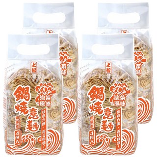 上智 鍋燒意麵 泡菜風味 湯麵炒麵都適合 彈牙滑順好入口, 280g, 4袋