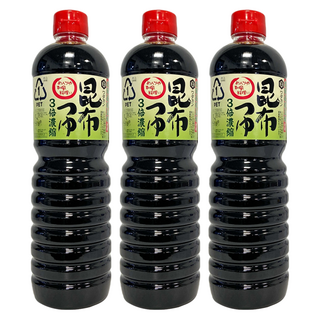 Wadakan 萬達寬 昆布麵味露 3倍濃縮, 1L, 3瓶