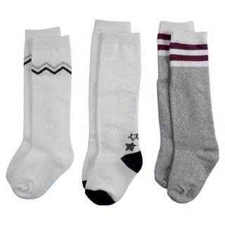 VIVA7 兒童日常及膝襪3雙組