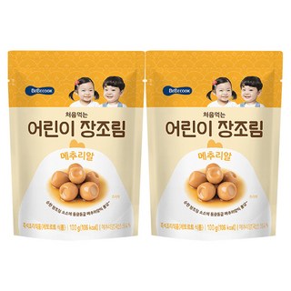베베쿡 처음먹는 장조림, 100g, 2개, 장조림 메추리알