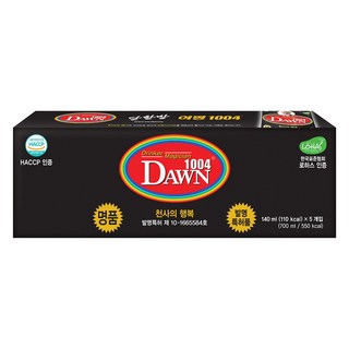 Dawn1004 綜合活力飲, 140ml, 5罐