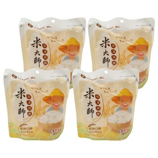 master mi 米大師 常溫熟飯 稻香白飯, 180g, 4包
