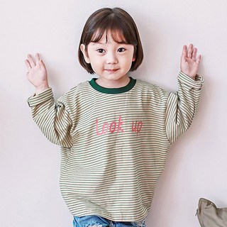 GOING KIDS Look up圖案兒童長袖T恤