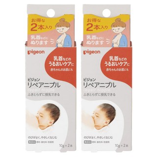 pigeon 貝親 乳房護理乳霜 2條, 20g, 2盒
