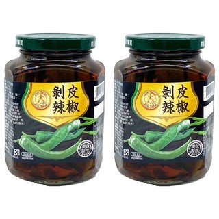 金太子 剝皮辣椒, 350g, 2罐