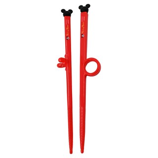 Skater 迷你學習筷, 米奇 紅色, 1雙