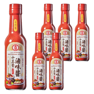 金蘭 十三香滷味醬 萬用滷味醬 6瓶, 295ml