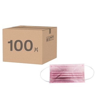 旺昌 晉沛 醫用口罩, 春樣粉, 50個, 2盒