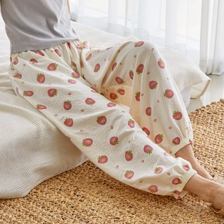 에이원 여성용 세상 편한 9부 시보리 파자마