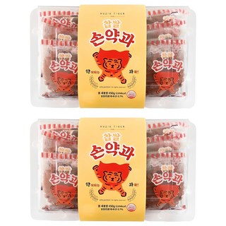 MUZIK TIGER 無業老虎 糯米手掌藥菓, 18個, 50g