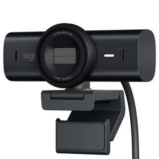 logitech 羅技 MX Brio Ultra HD 網路攝影機, VU0066, 石墨灰