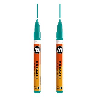 MOLOTOW One4All 壓克力麥克筆 2mm 127HS 235 土耳其藍, 2個
