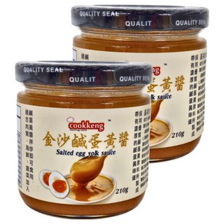 Cookkeng 金沙鹹蛋黃醬 210g, 2罐