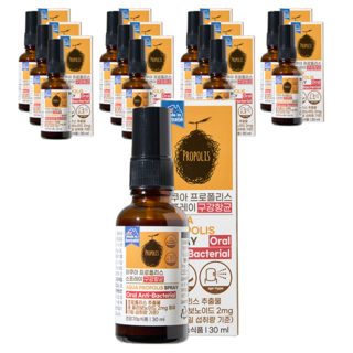 제너럴라이프 아쿠아 프로폴리스 스프레이, 30ml, 12개