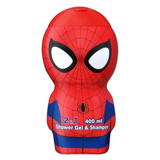 MARVEL 漫威 SPIDER-MAN 蜘蛛人 2合1沐浴洗髮精 400ml, 1瓶