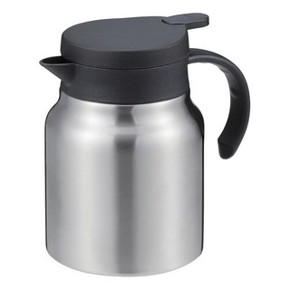 PEARL LIFE 珍珠金屬 Elenot 系列 雙層真空保溫不鏽鋼桌上壺 1L, HC-247, 1個