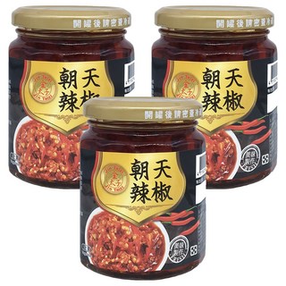 金太子 朝天辣椒, 240g, 3罐