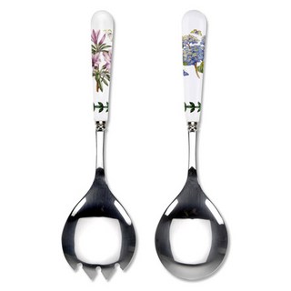 PORTmeIRION 波特玫琳恩 沙拉服務匙 25cm 2入, 混合色, 1套