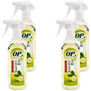 OP 天然茶酚衣物去漬劑, 450ml, 4瓶