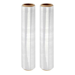 PE高韌度伸縮膠膜 2個, 透明, 1組