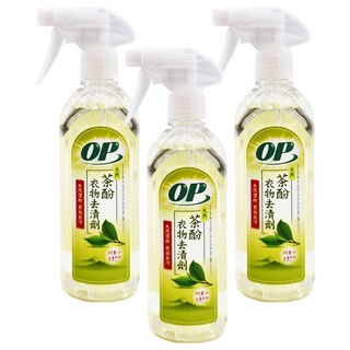 OP 天然茶酚衣物去漬劑, 450ml, 3瓶