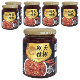 金太子 朝天辣椒, 240g, 6罐
