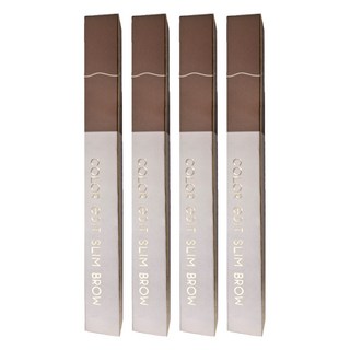 EXCEL 柔軟光滑超細眉筆 ES03 秋季米色 0.07g, 4件