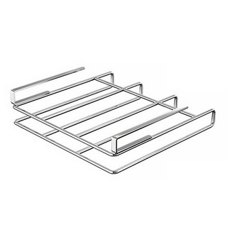 Cheongnyeon Living 不鏽鋼砧板掛架 1層, 1個, 銀色
